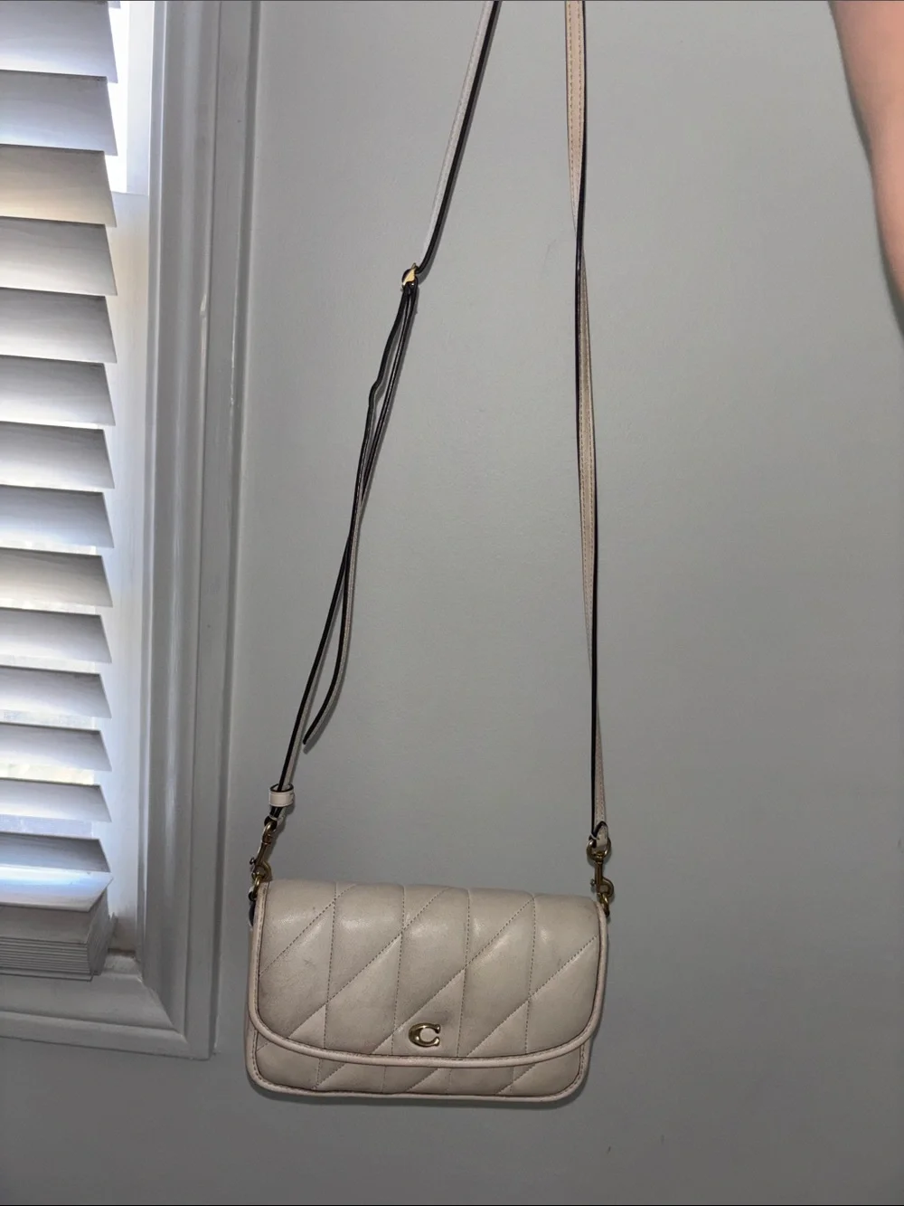 Quilted Coach Hayden Crossbody Bag with Adjustable Strap